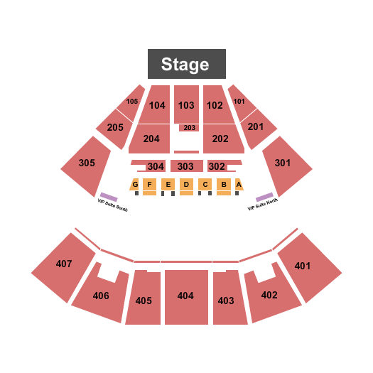 Lucas Oil Live At WinStar Casino Steve Miller Band Seating Chart